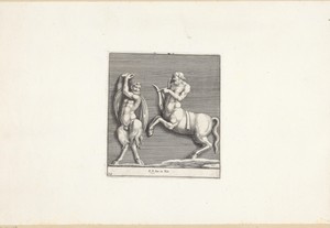 Sater en een centaur
