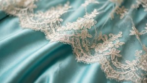 Satin and Lace Close-Up