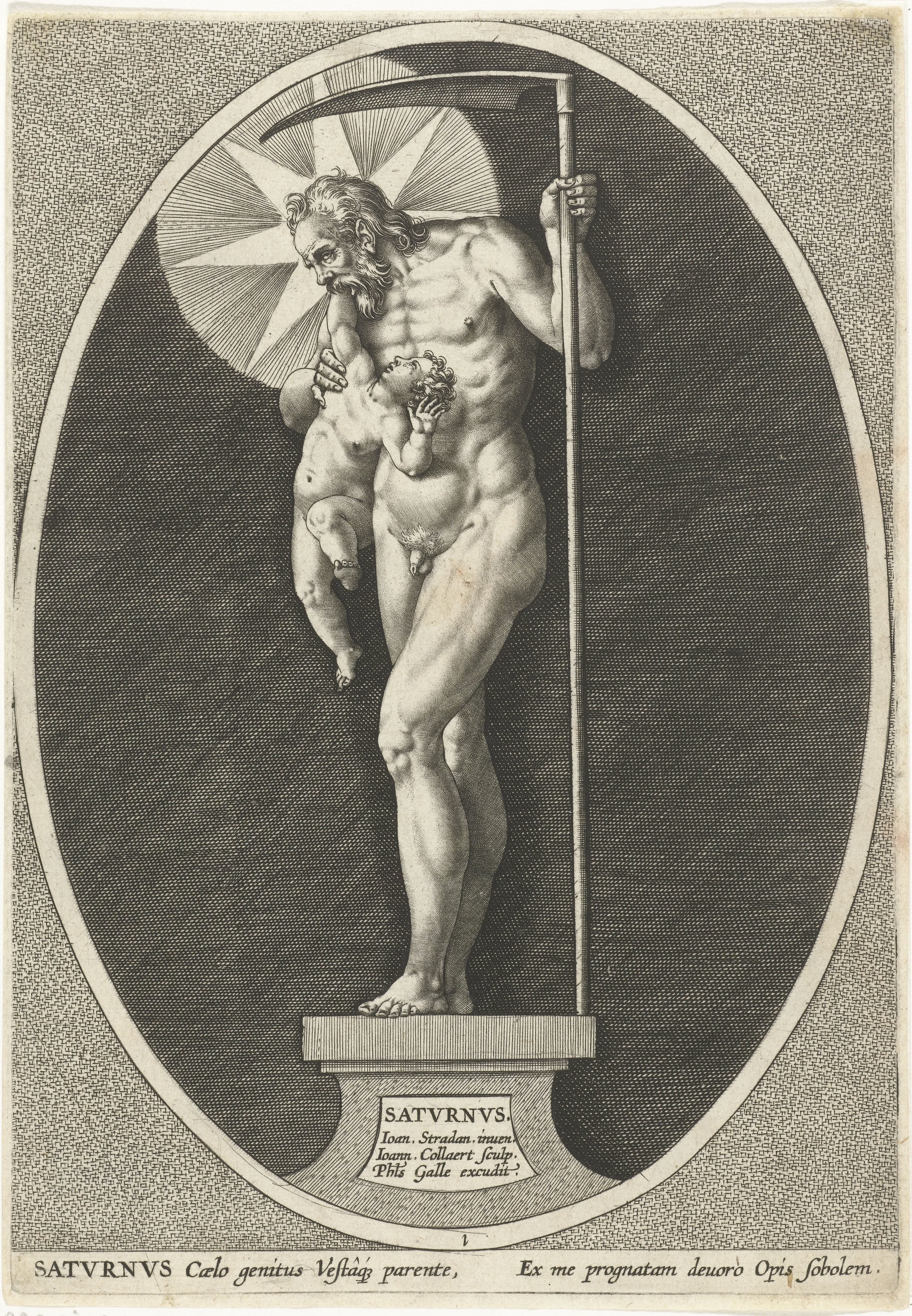 Saturnus by Jan Collaert (II)