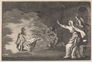Saul bij de heks van Endor