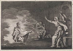Saul bij de heks van Endor