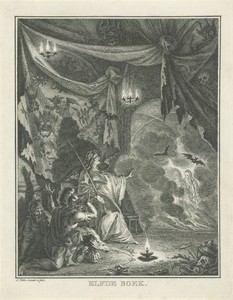 Saul bij de heks van Endor