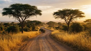 Savanna Dirt Road