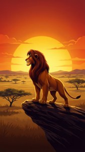 Savanna Silhouette Vector