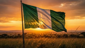 Savanna Sunrise Flag