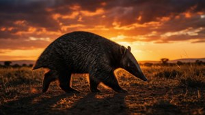 Savanna Sunset Aardvark