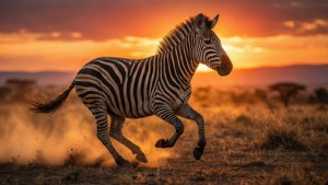 Savanna Sunset Gallop