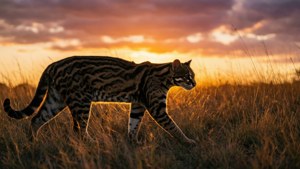 Savanna Sunset Stalker