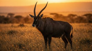 Savanna Sunset Topi