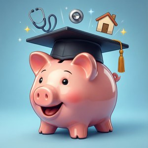 Savings Benefits Piggy Bank