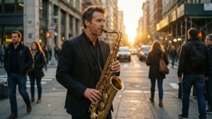 Saxophone Sunset