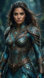 Scale Armor Warrior