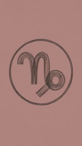 Scandi Minimal Capricorn