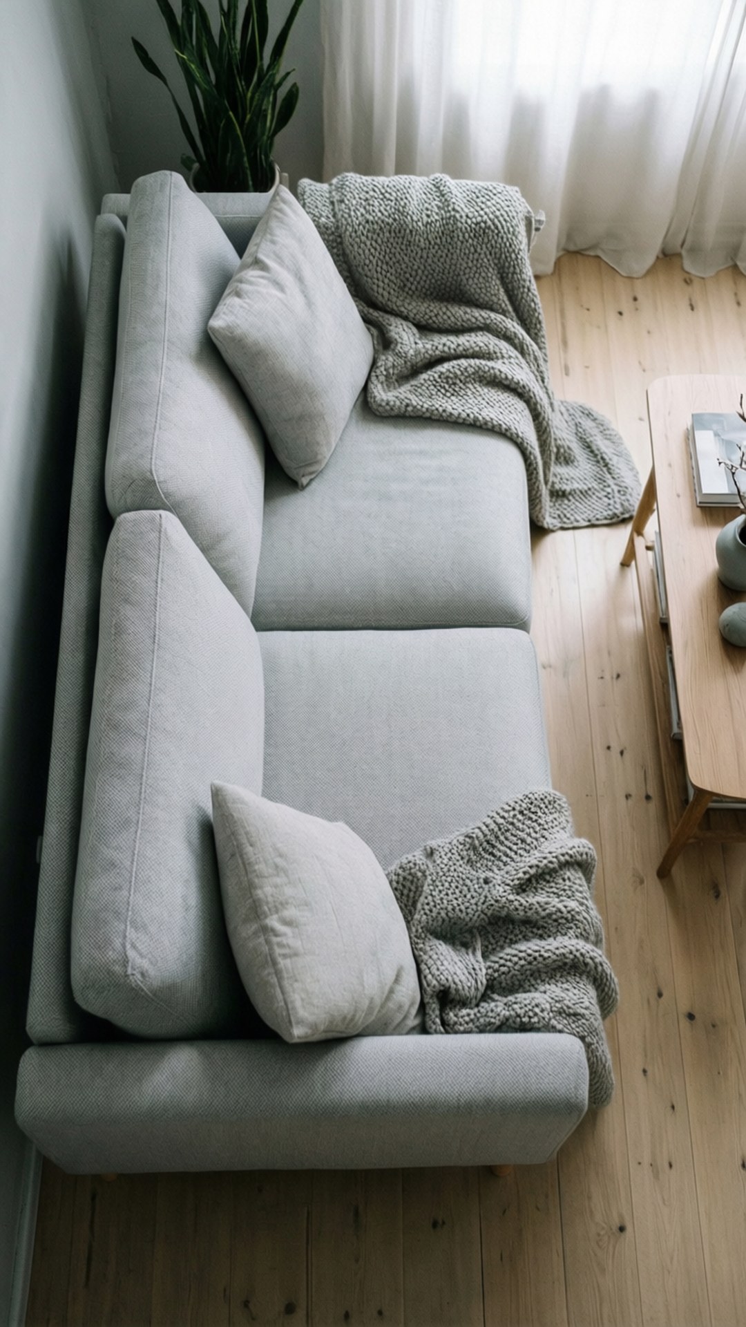 Scandinavian Cozy Sofa by Wallpapers.art Studio