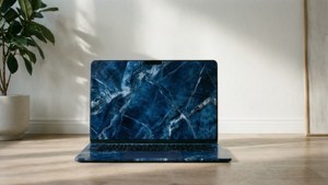 Scandinavian Marble Laptop