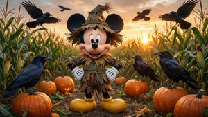 Scarecrow Mickey Field