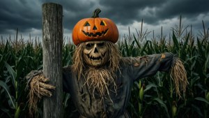 Scarecrow's Pumpkin Hat