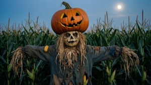 Scarecrow's Pumpkin Hat