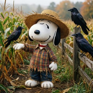 Scarecrow Snoopy