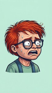 Scared Chuckie Portrait