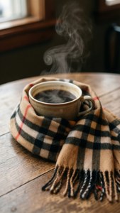 Scarf and Coffee