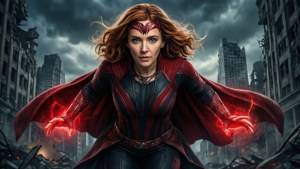Scarlet Witch Battle