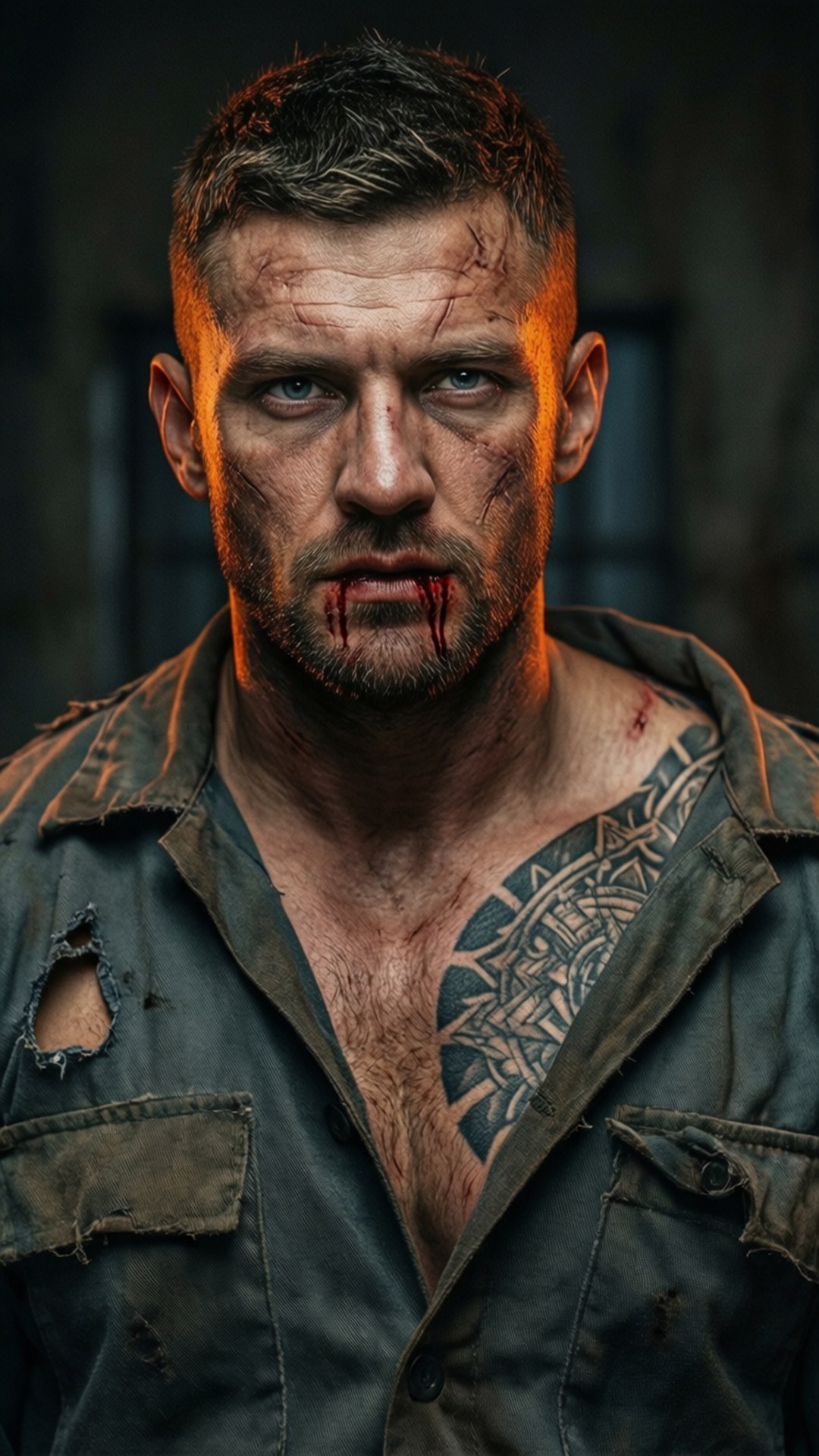 Scars of Battle by Wallpapers.art Studio