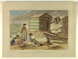 Scene at Sandbath (Proof)