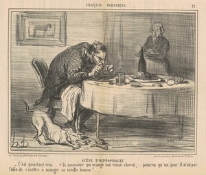 Scène d'Hippophagie