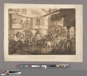 Scene in a Country Town at Time of a Race