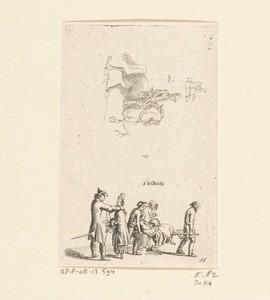 Scène in het Berlijnse ziekenhuis Charité