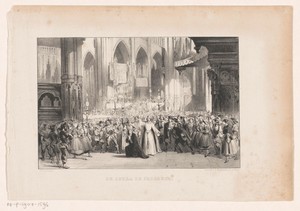Scène uit de opera Le Prophète