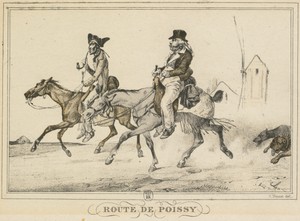 Scenes of Daily Life, Roads and Paths: Road to Poissy (Scènes de la vie quotidienne, Routes et Chemins: Route de Poissy)