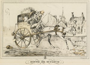 Scenes of Daily Life, Roads and Paths: Road to Saint-Cloud (Scènes de la vie quotidienne, Route et Chemins: Route de Saint-Cloud)