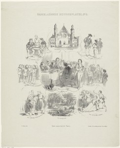 Scènes uit de geschiedenis van Friesland