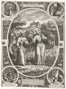 Scènes uit het leven van de Zalige Johannes van Rieti