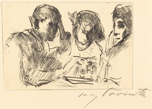 Schachspiel (Chess Players)