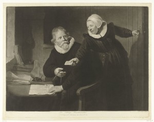 Scheepsbouwer Jan Rijcksen en zijn vrouw Griet Jans
