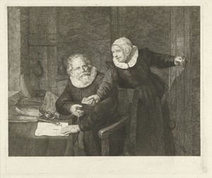 Scheepsbouwer Jan Rijcksen en zijn vrouw Griet Jans
