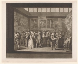 Schilderijententoonstelling in de Royal Academy, 1771