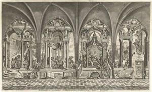 Schilderingen in de refter van de Sint Michielsabdij te Antwerpen