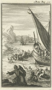 Schip van de schrijver Jean de Thevenot door zeerovers overmeesterd
