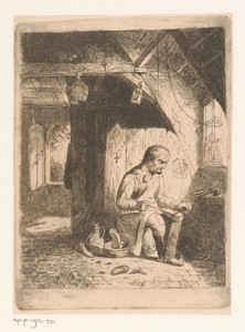Schoenmaker aan het werk