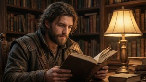 Scholar Among Shelves