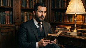 Scholar in the Library