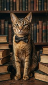 Scholarly Cat