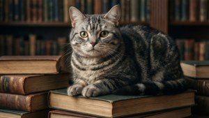 Scholarly Cat