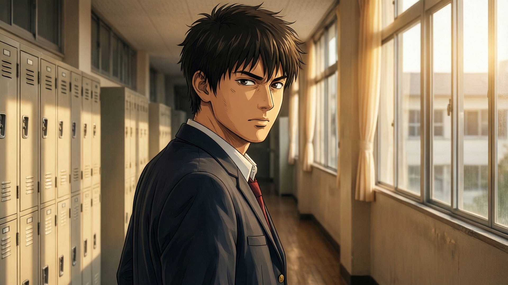 School Days Glow by Wallpapers.art Studio