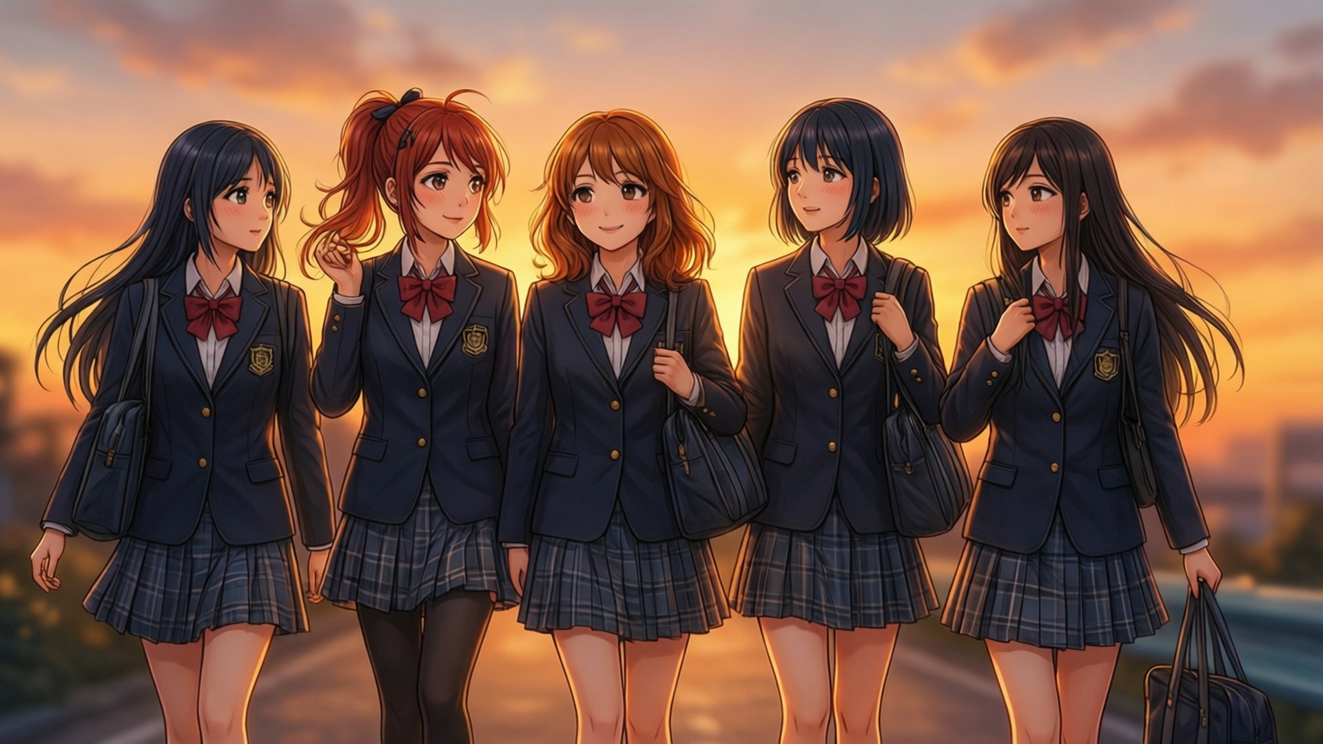 School Days Harmony by Wallpapers.art Studio