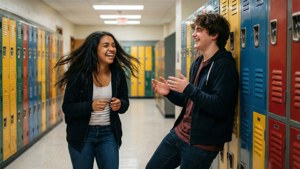 School Hallway Chat